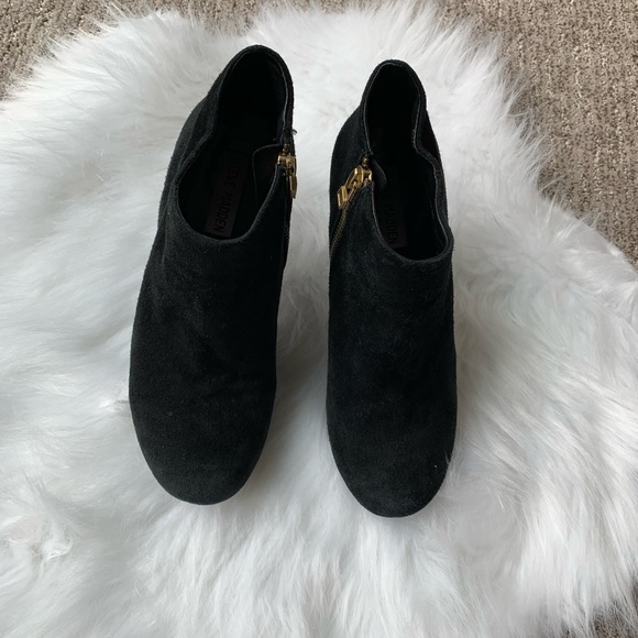 Steve Madden Suede Booties - Picture 4 of 7